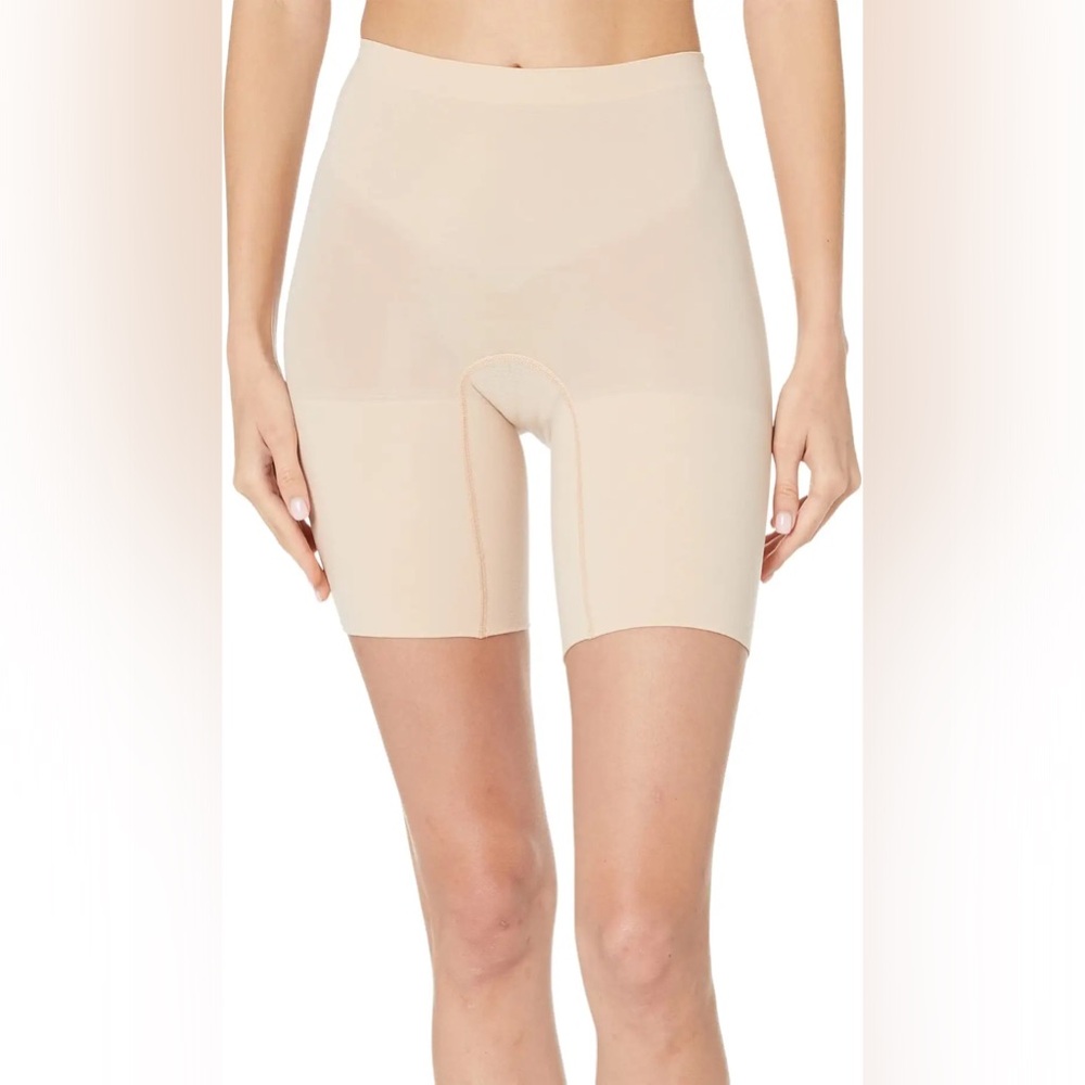 SPANX Women's Shapewear Power Shorts NUDE medium
